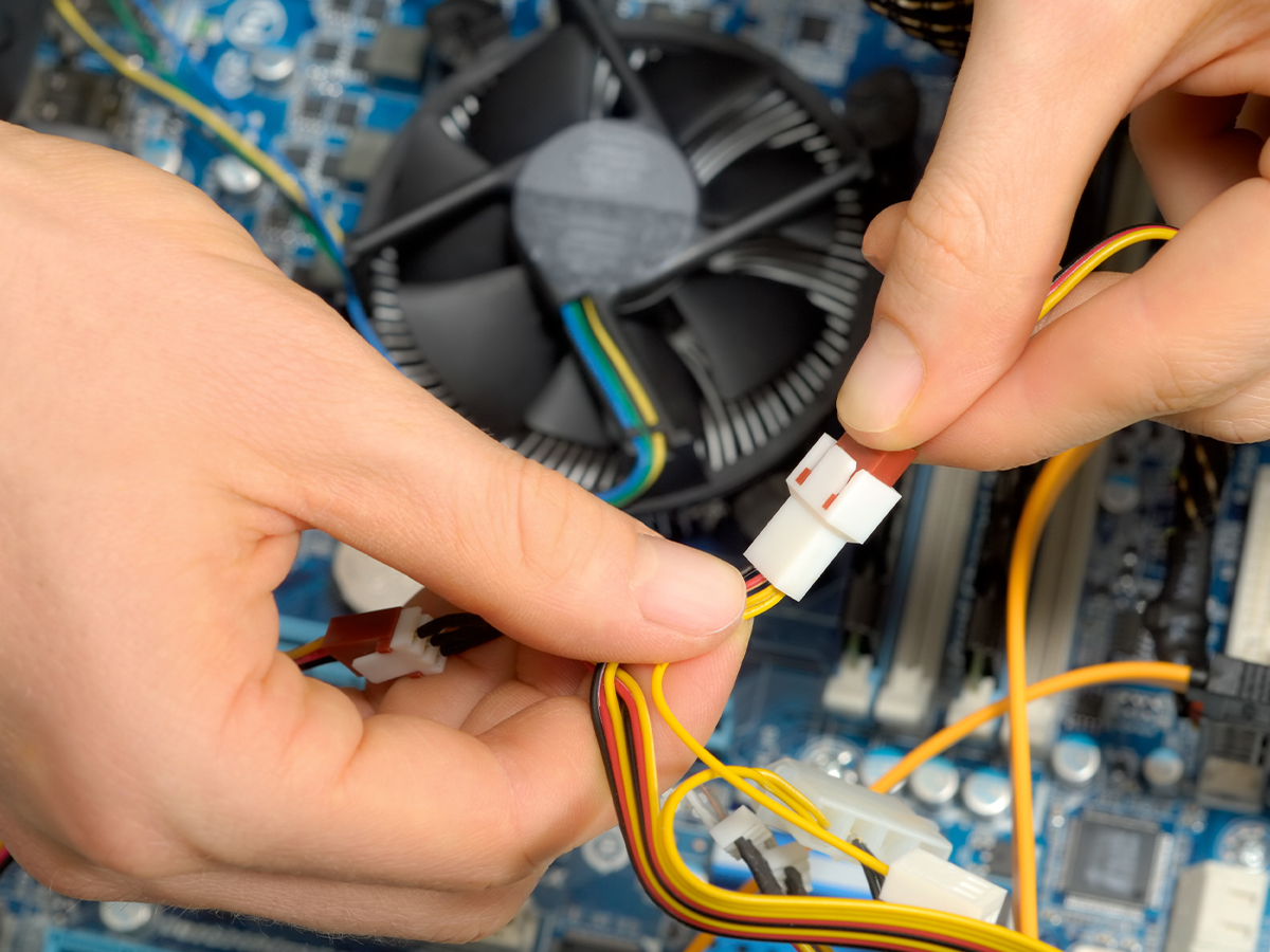 electrician working