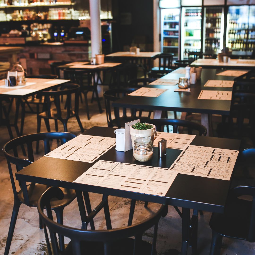 interior of a restaurant