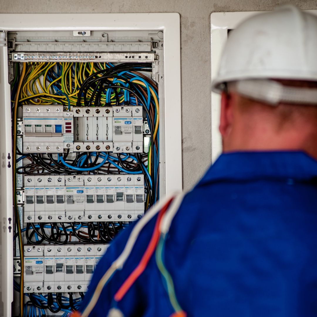 electrician working