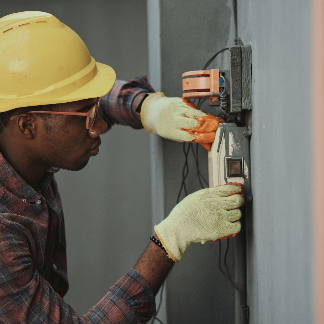 electrician working