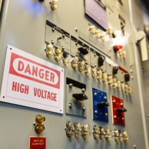 high voltage sign