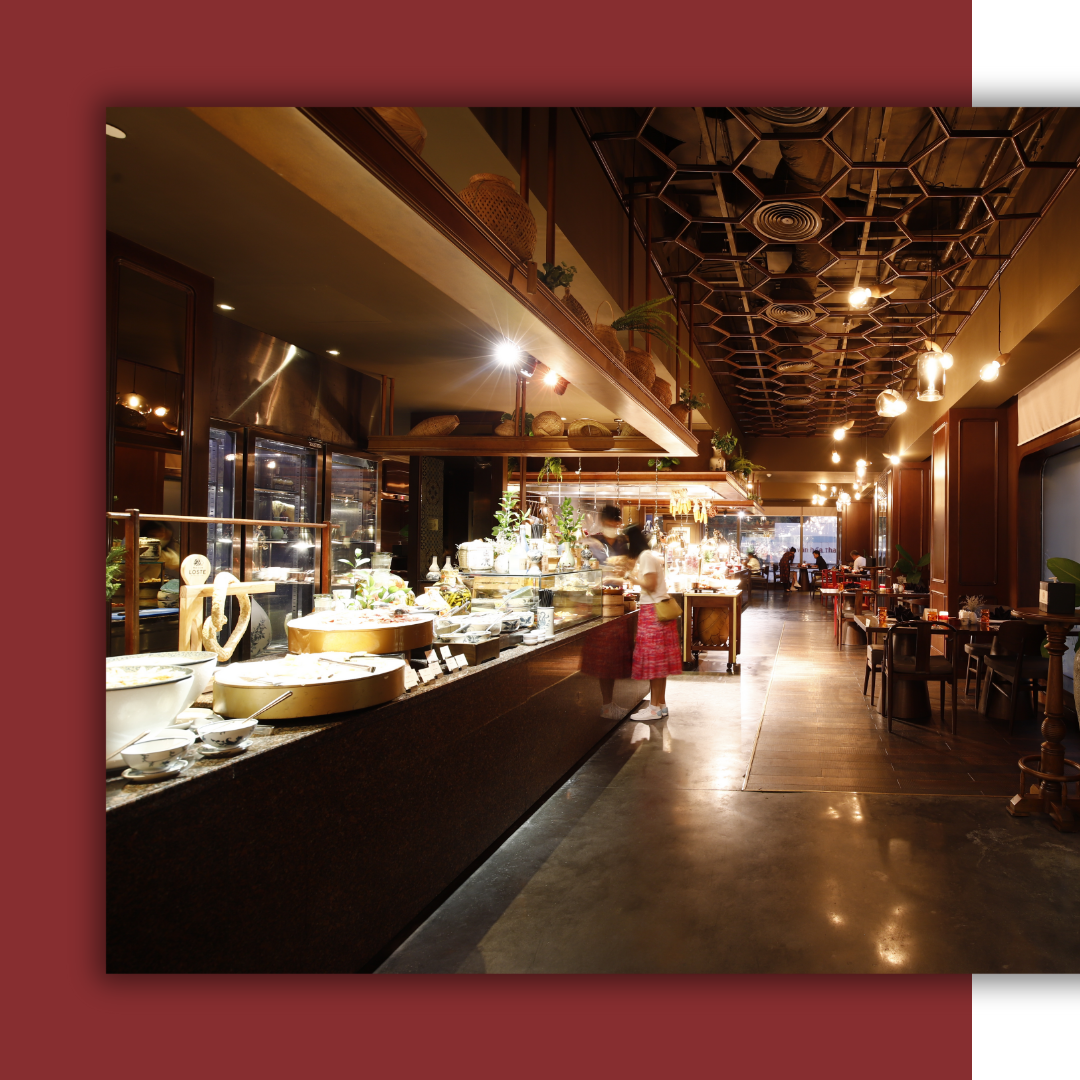 inside of restaurant