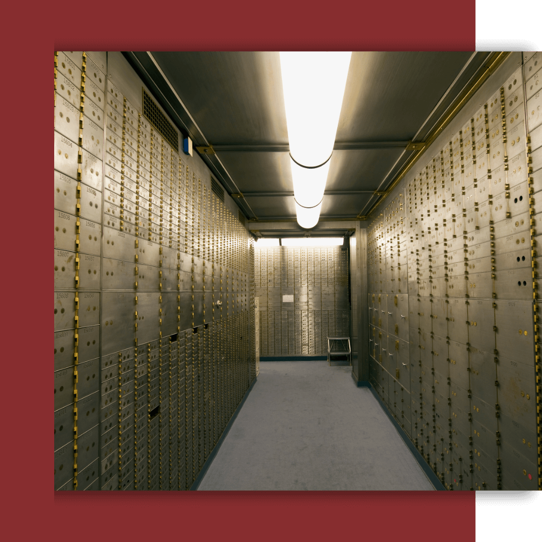safe deposit boxes room