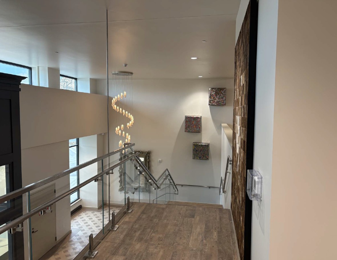 Finished- Stairs with fixture